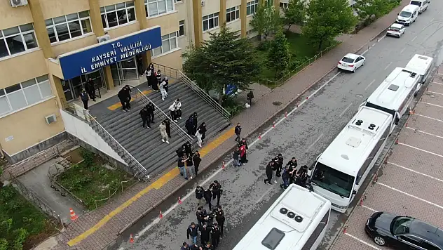 Kayseri'de bir haftada operasyonlar art arda – 163 kişi tutuklandı!