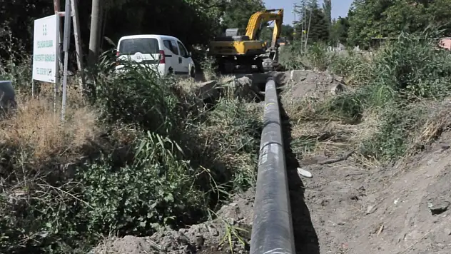 Kayseri'de bir ilçenin su altyapısı sıfırlanıyor!