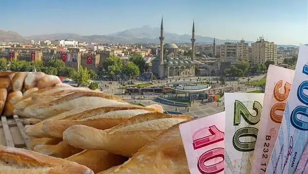 Kayseri'de bir yaman fiyat çelişkisi: Ekmek fiyatlarını görenler şaşırıp kalıyor!