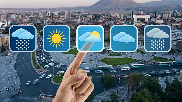 Kayseri'de bu hafta güneşli hava hakim! Yağmur ne zaman gelecek?