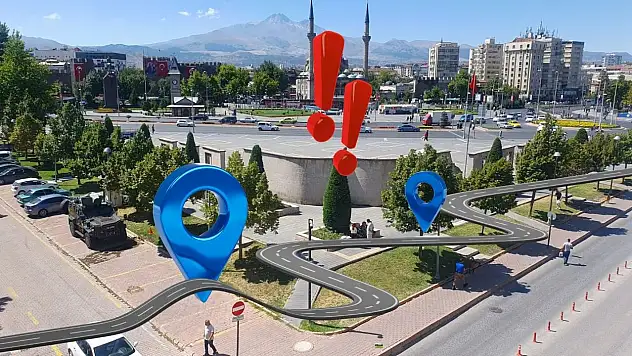 Kayseri'de bu yolu kullanacaklar dikkat! Trafik düzeni değişti