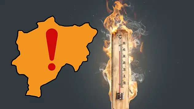 Kayseri'de bugün hava hem sıcak hem rüzgar etkili (15 Temmuz)