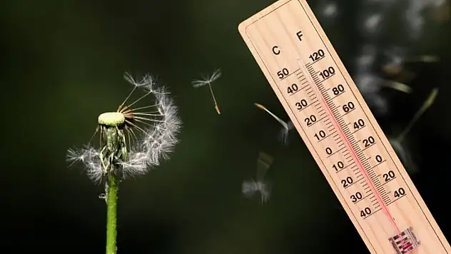 Kayseri'de bugün hem sıcaklık yüksek hem rüzgar kuvvetli (5 Temmuz)