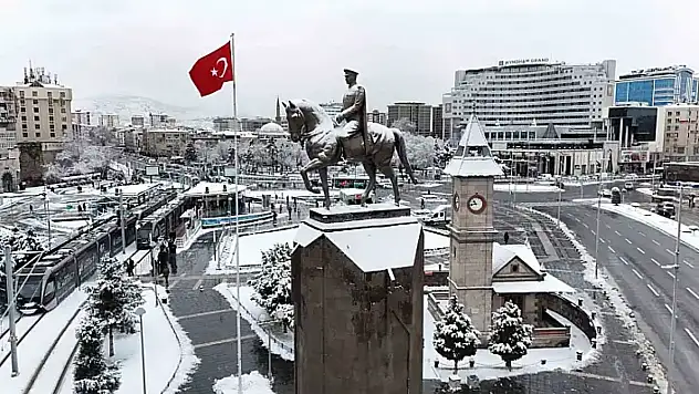 Kayseri'de bugün kar yağışı bekleniyor: İşte saatlik tahmin raporu (19 Ocak)