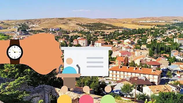 Kayseri'de bugün saat 13.30'da orada olacak!