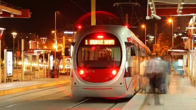 Kayseri'de bugün tramvay ücretsiz!