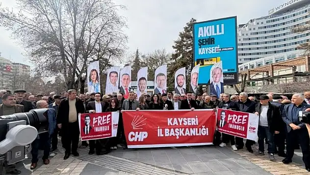 Kayseri'de CHP'den sert çıkış: ''Milletin iradesine müdahale ediliyor''