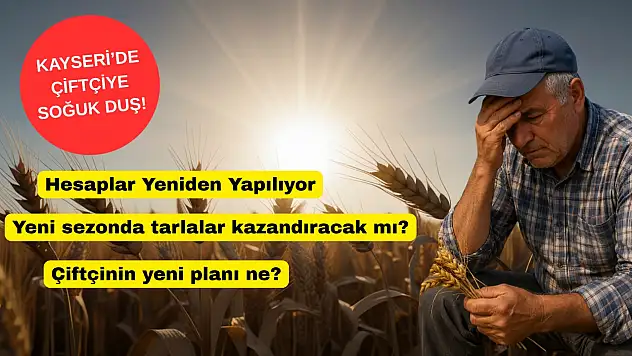 Kayseri'de çiftçi ağlıyor! Beklenen rakamlar hayal mi oldu?