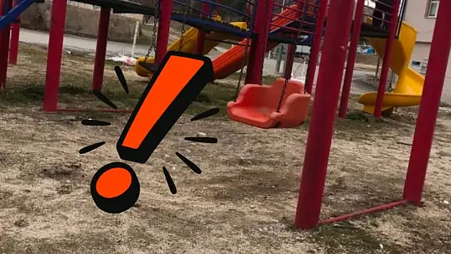 Kayseri'de çocuk parkı değil, resmen tuzak! Aileler tepkili!