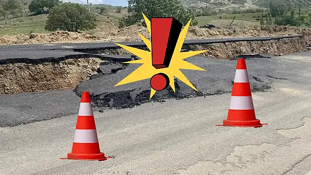 Kayseri'de çöken yol Meclis gündeminde: 'Bir kaza olursa hesabını kim verecek?'