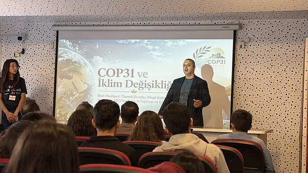 Kayseri'de COP31 hazırlıkları sürüyor: Parlak zihinler bir araya geldi!