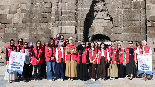 Kayseri'de Damla Gönüllülük Hareketi Projesi tamamlandı!