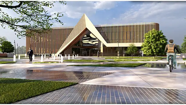 Kayseri'de dev halk kütüphanesi açıldı!