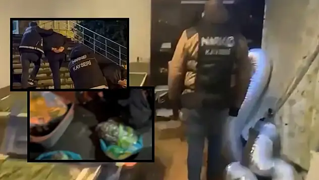 Kayseri'de dev operasyona katıldı: 354 kilogram uyuşturucu ele geçirildi!