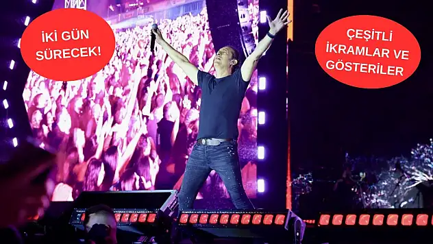 Kayseri'de dev organizasyon! Kıraç ücretsiz konser verecek