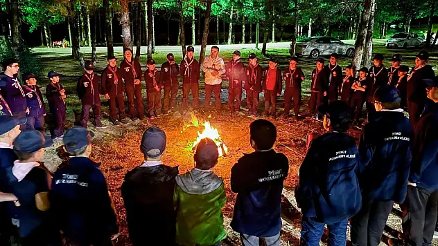 Kayseri'de Diyanet izcileri kampta buluştu!