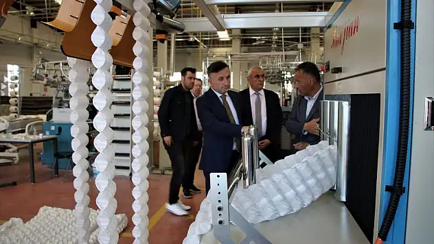Kayseri'de eğitimde sanayi hamlesi - Öğrenciler yay üretimine başladı!
