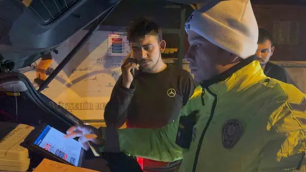 Kayseri'de ehliyetsiz oto tamircisinin test sürüşü kısa sürdü!