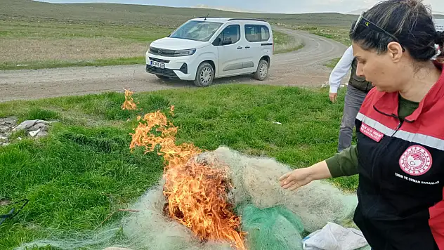 Kayseri'de ele geçirildi yakılarak imha edildi!