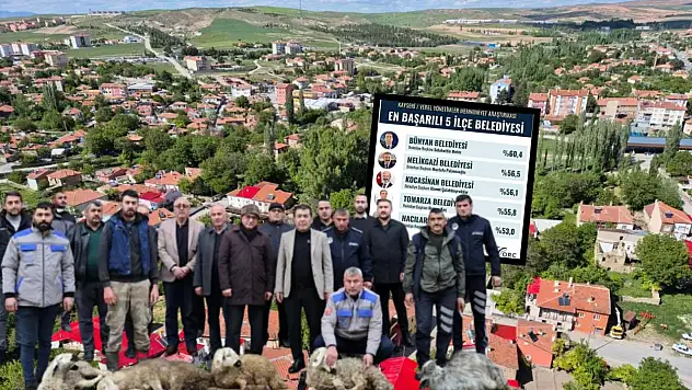 Kayseri'de en başarılı başkan seçilen isme kurbanlık jesti!