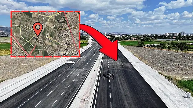 Kayseri'de Erkilet'i Belsin'e bağlayan bulvarda milyonlar konuşuyor: Akaryakıt istasyonu arsası dikkat çekti!