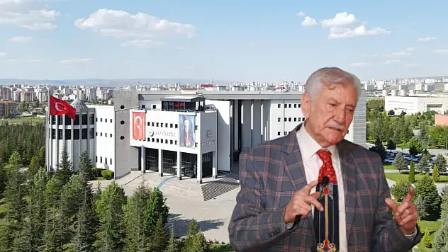 Kayseri'de eski rektörün acı günü...