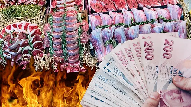 Kayseri'de et fiyatı dinmiyor: Kuzu uçtu, dana yerinde saydı!