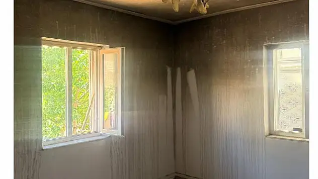 Kayseri'de evi yanan vatandaşa belediye hızlı müdahale etti