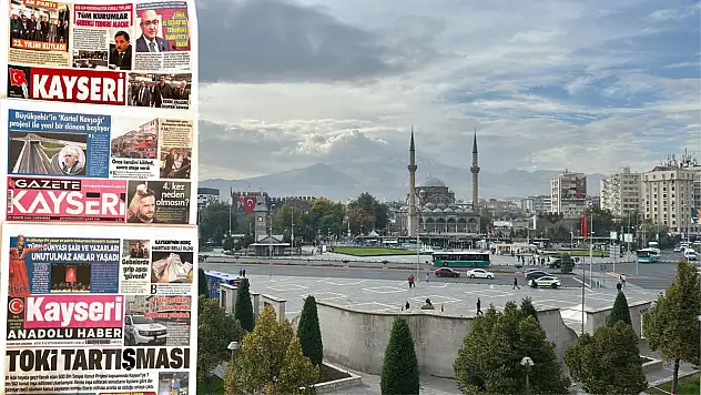 Kayseri'de gazeteler 5 Kasım'a hangi manşetlerle çıktı?