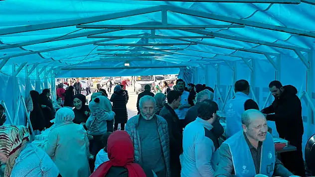 Kayseri'de Gazze için hayır panayırı yapıldı