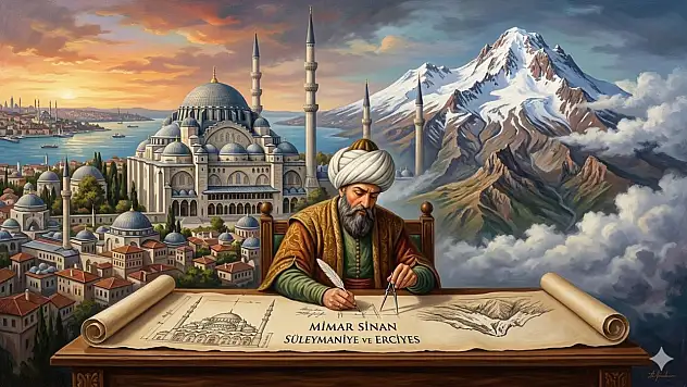 Kayseri'de gecenin en çarpıcı defilesi! Mimar Sinan bu kez podyuma çıkıyor