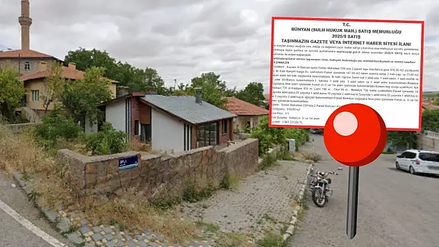 Kayseri'de geleceğe yatırım fırsatı: İşte taşınmaz satışı detayları!