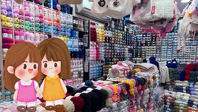 Kayseri'de gençlerin yeni trendi: El örgüsü!