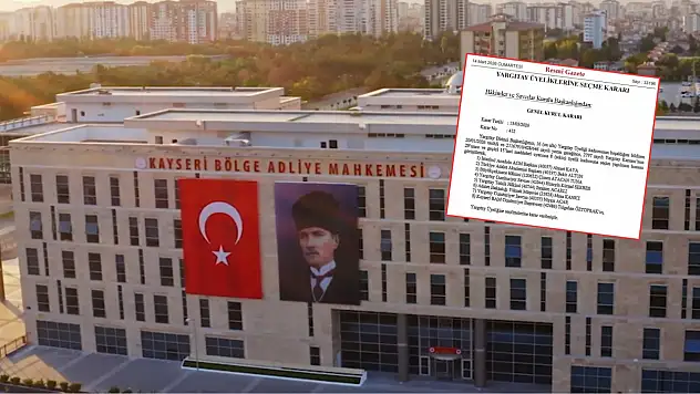 Kayseri'de gören yapan o isim Yargıtay Üyeliğine seçildi!