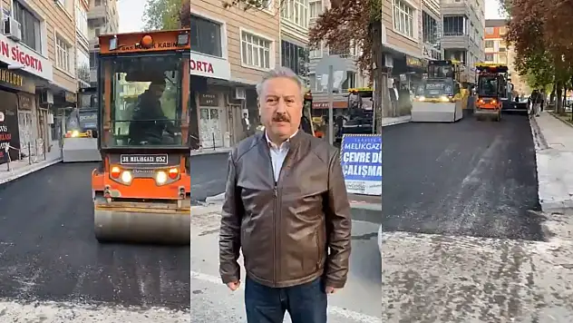 Kayseri'de güneşin doğmasıyla başkanın çarşıya inmesi bir oldu!