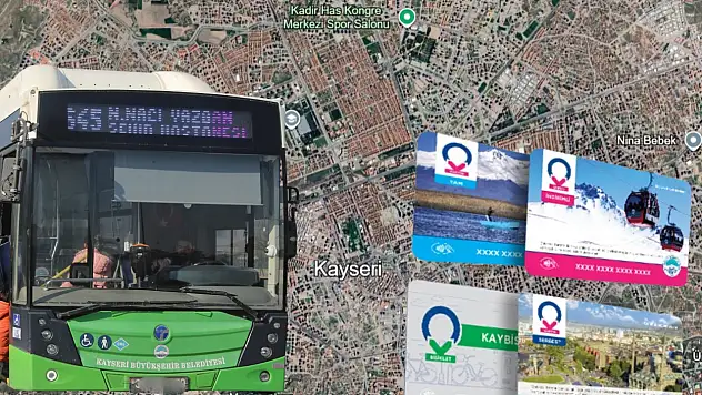 Kayseri'de güzergah ve sefer saati değişikliği ( 1 Ağustos 2026)
