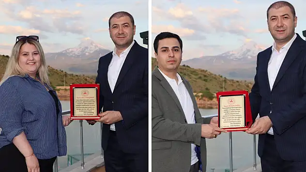 Kayseri'de Hakim Kocaçakır ile Savcı Bağcı onuruna veda gecesi!