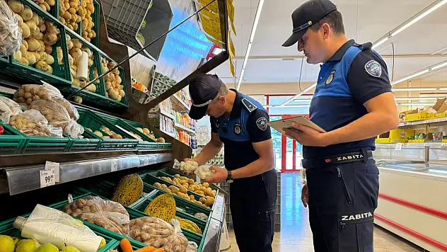 Kayseri'de Hal ve marketlerde sıkı denetim!