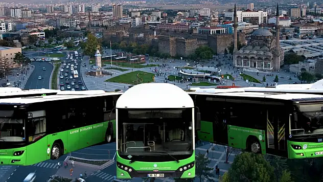 Kayseri'de halk otobüsleri vatandaşları çileden çıkardı!