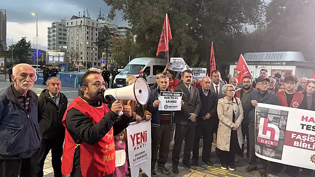 Kayseri'de Halk TV'ye kayyım atanmasına karşı tepkiler büyüyor! Bir basın açıklaması daha