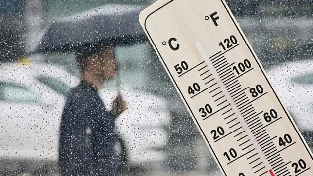 Kayseri'de hava değişiyor: Sıcaklıklar düşüyor, yağış geliyor