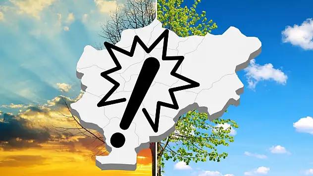 Kayseri'de hava tersine döndü: 90 yılın rekoru kırıldı!