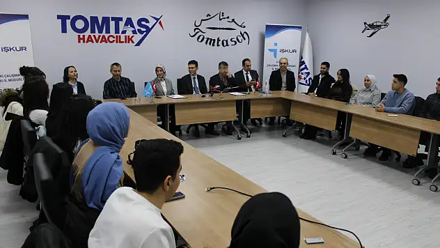 Kayseri'de havacılıkta dikkat çeken hamle: TOMTAŞ 18 genci istihdam edecek!