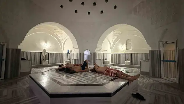 Kayseri'de heyecanla beklenen hamam hizmete açılıyor!