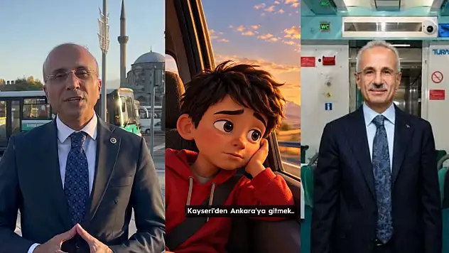 Kayseri'de hızlı tren çıkışı! Aşkın Genç'ten Bakan'a çok konuşulacak sözler