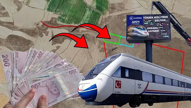 Kayseri'de hızlı tren için heyecanlandıran gelişme: Bakanlık 6 milyon 450 bin liralık yatırım için kolları sıvadı!