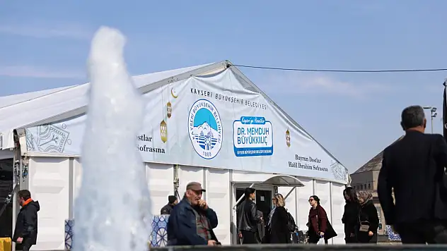 Kayseri'de iftar çadırı nereye kurulacak?