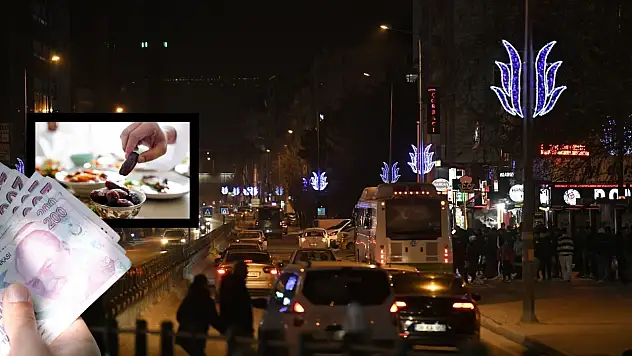 Kayseri'de iftar menüsü fiyatları belli oldu – Rakamlar sitemleri getirdi!