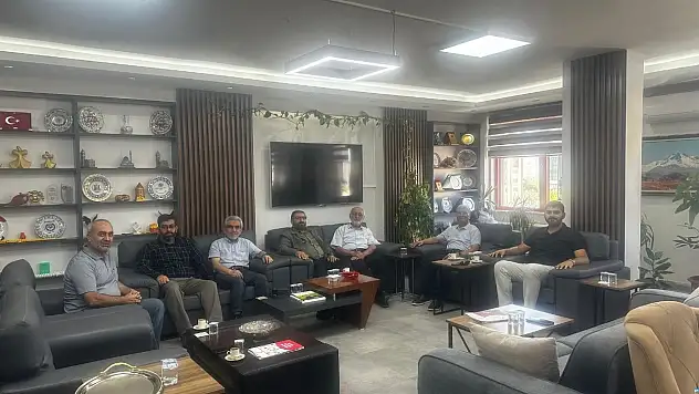 Kayseri'de iki kurum el ele: Ziyarette neler konuşuldu?