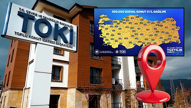 Kayseri'de ilçelere göre dağılım belli oldu: 500 bin sosyal konut projesinde kritik gelişme!